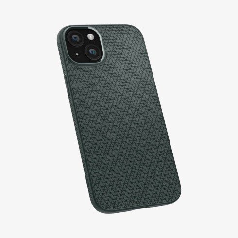 Spigen kryt Liquid Air pre iPhone 15 - Abyss Green
