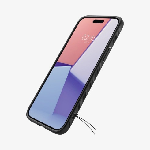Spigen kryt Liquid Air pre iPhone 15 - Matte Black
