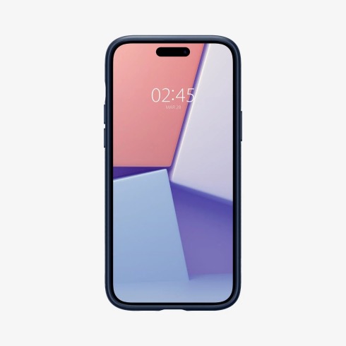 Spigen kryt Liquid Air pre iPhone 15 - Navy Blue