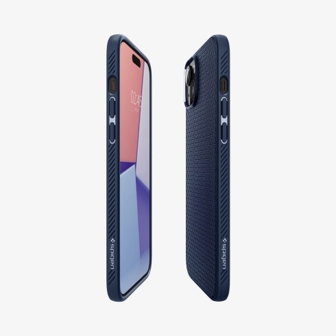 Spigen kryt Liquid Air pre iPhone 15 - Navy Blue