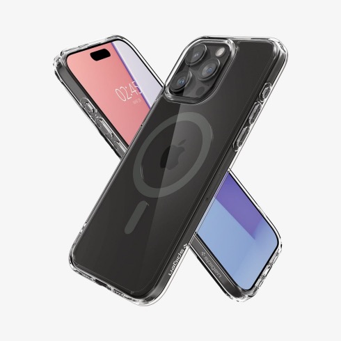 Spigen kryt Ultra Hybrid Magsafe pre iPhone 15 Pro - Graphite