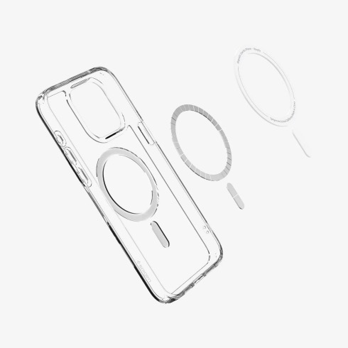 Spigen kryt Ultra Hybrid Magsafe pre iPhone 15 Pro - Graphite
