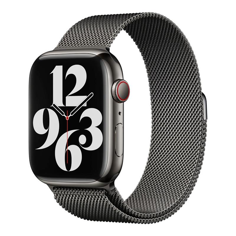 Apple Watch 45mm Graphite Milanese Loop
