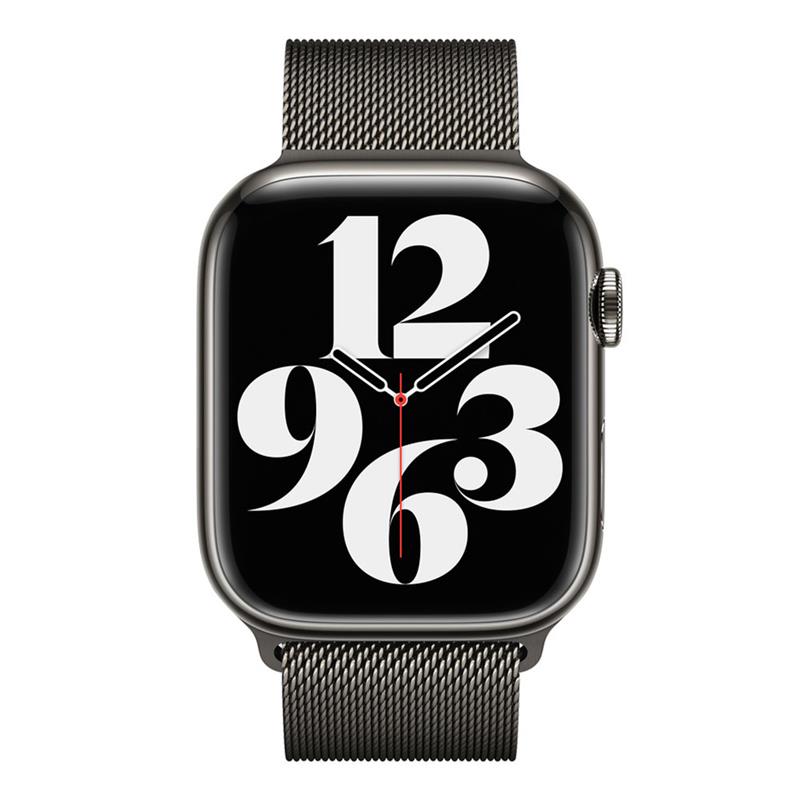 Apple Watch 45mm Graphite Milanese Loop
