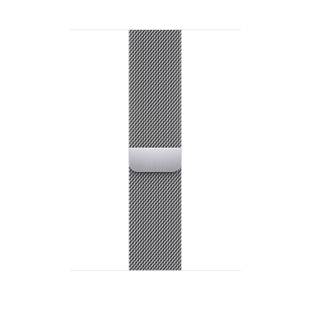 Apple Watch 45mm Silver Milanese Loop