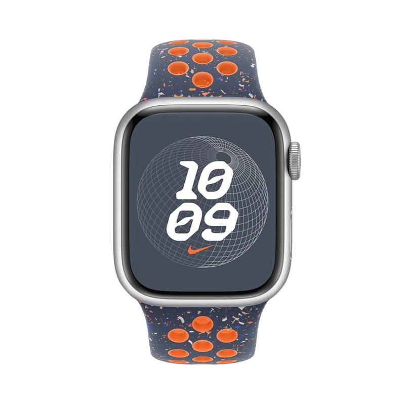 Apple Watch 41mm Blue Flame Nike Sport Band-M/L