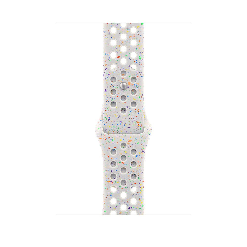 Apple Watch 45mm Pure Platinum Nike Sport Band-M/L