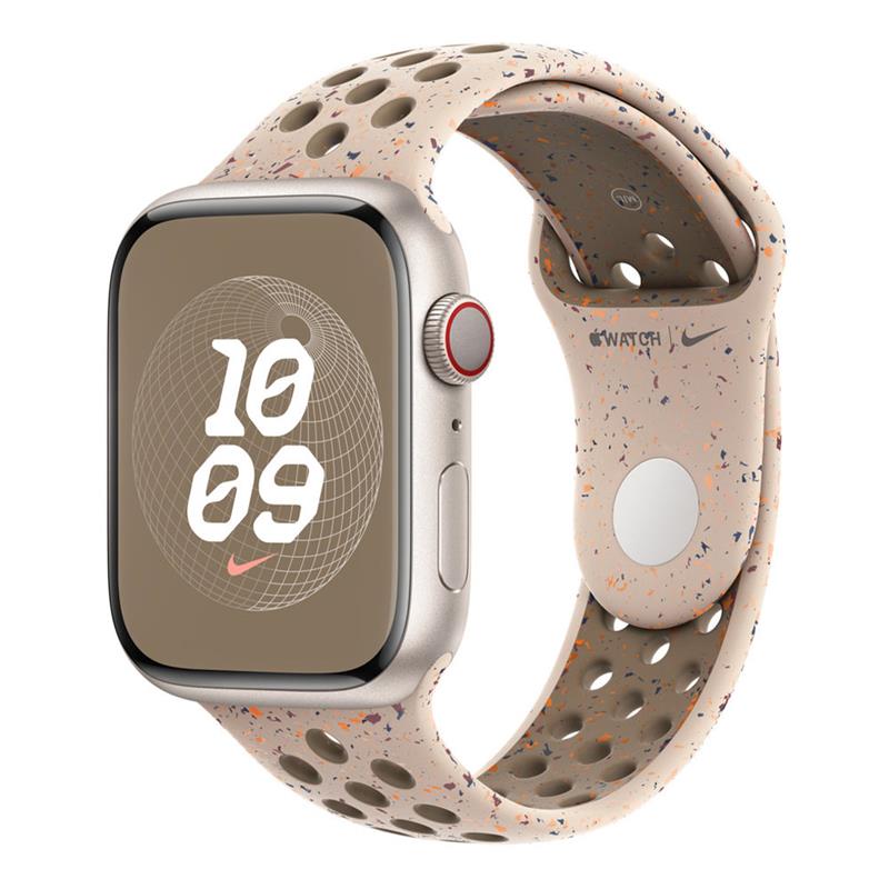 Apple Watch 45mm Desert Stone Nike Sport Band - S/M