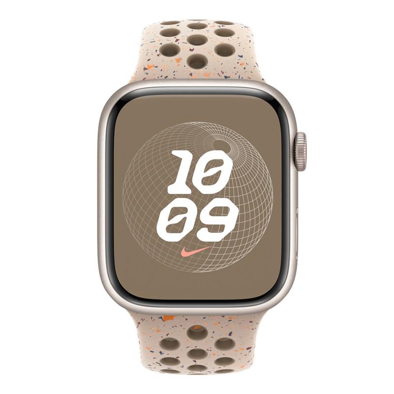 Apple Watch 45mm Desert Stone Nike Sport Band - S/M