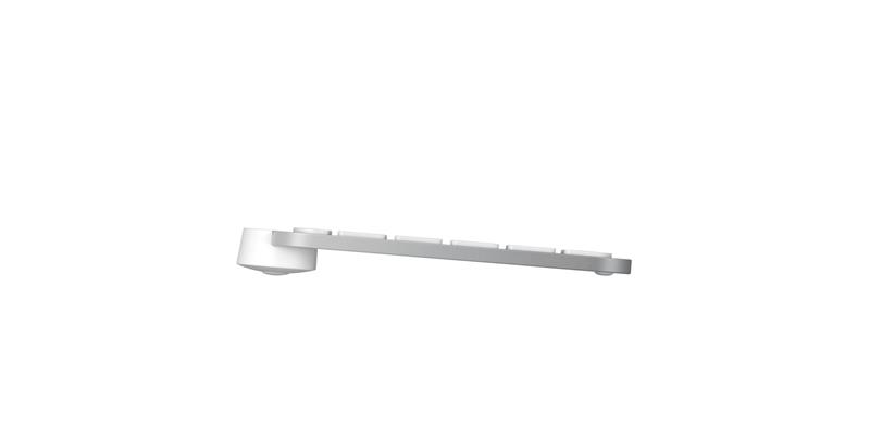 Logitech MX Keys S - bezdrôtová podsvietená klávesnica - US - bledošedá