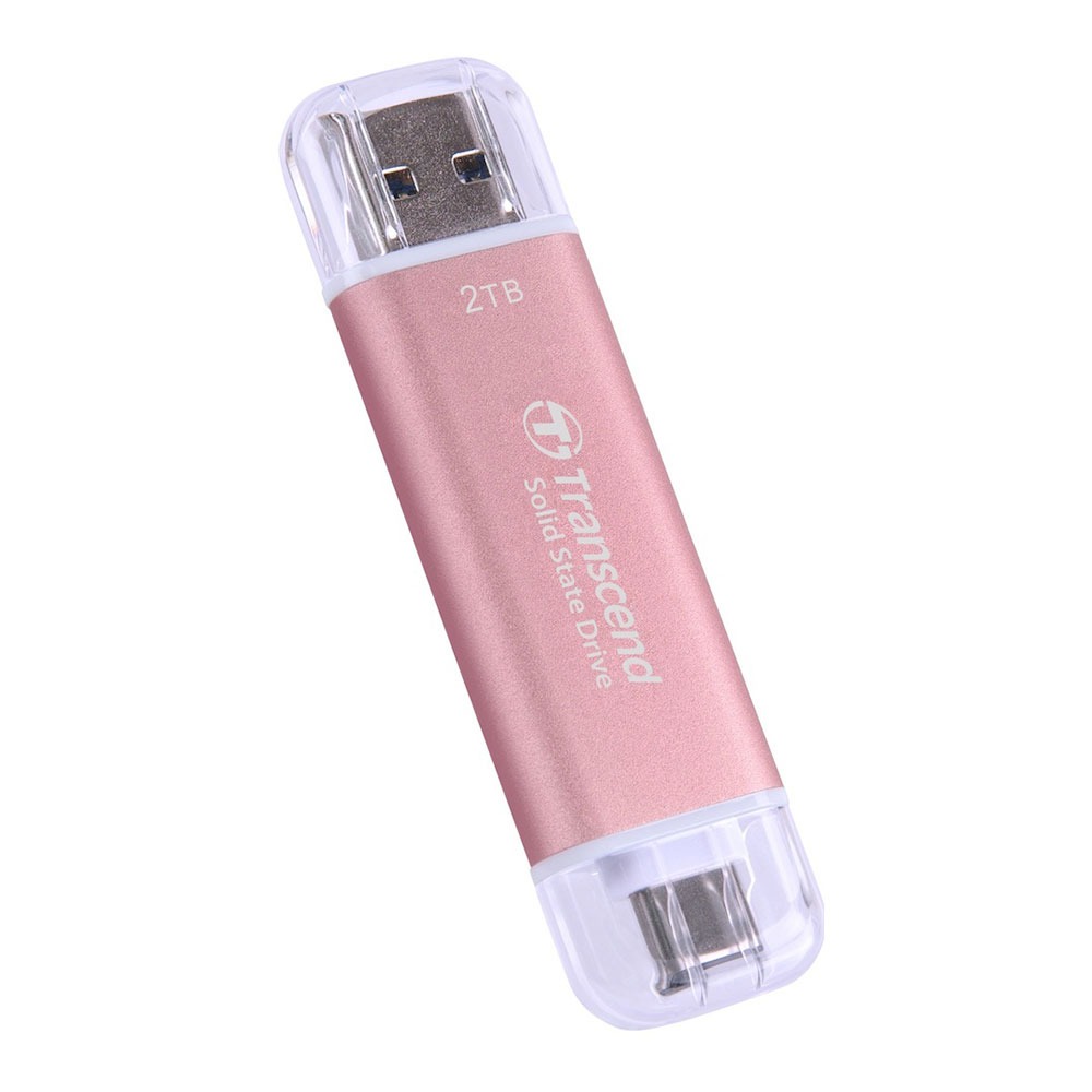 Transcend SSD 2TB ESD310P USB 3.2 Gen 2x1 - Pink