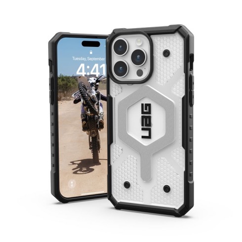 UAG kryt Pathfinder Magsafe pre iPhone 15 Pro Max - Ice
