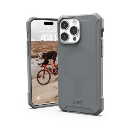 UAG kryt Essential Armor Magsafe pre iPhone 15 Pro Max - Silver