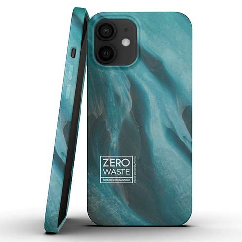 Wilma kryt Climate Change Case pre iPhone 12 mini - Glacier