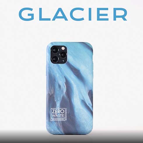 Wilma kryt Climate Change Case pre iPhone 12 mini - Glacier