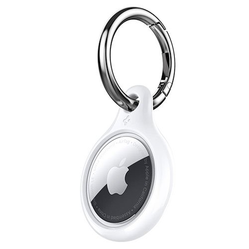Spigen kryt Ultra Hybrid pre AirTag - White