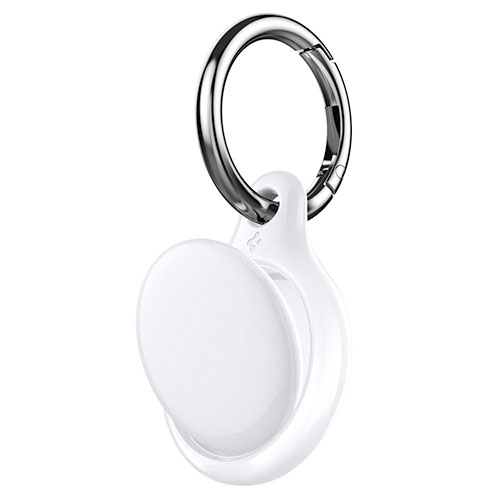 Spigen kryt Ultra Hybrid pre AirTag - White