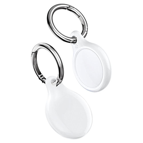 Spigen kryt Ultra Hybrid pre AirTag - White