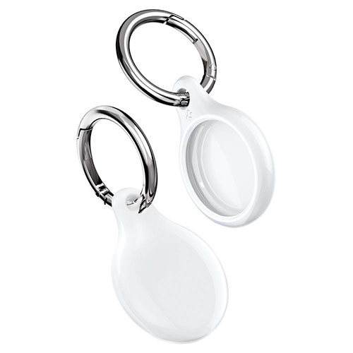 Spigen kryt Ultra Hybrid pre AirTag - White