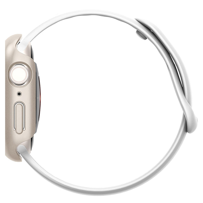 Spigen kryt Thin Fit pre Apple Watch 7/8 41mm - Starlight