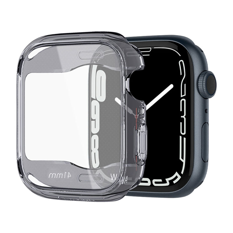 Spigen kryt Ultra Hybrid pre Apple Watch 7/8/9 41mm - Space Crystal