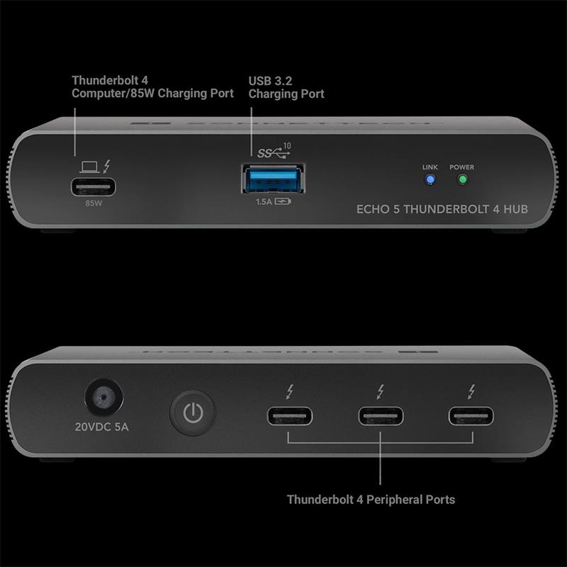 Sonnet Echo 5 Thunderbolt 4 Hub