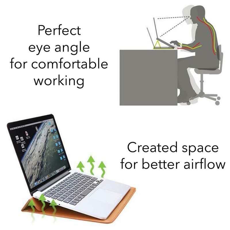 Devia puzdro Ultra-Thin Bracket Bag Macbook Pro 16" M1/M2/M3/M4 - Blue