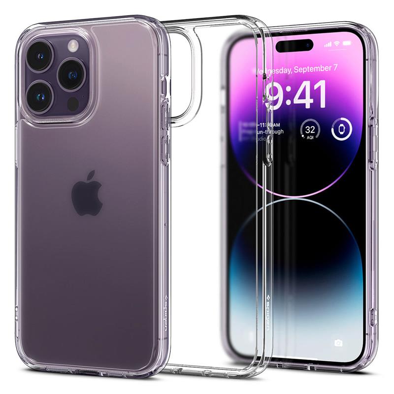 Spigen kryt Ultra Hybrid pre iPhone 14 Pro Max - Frost Clear