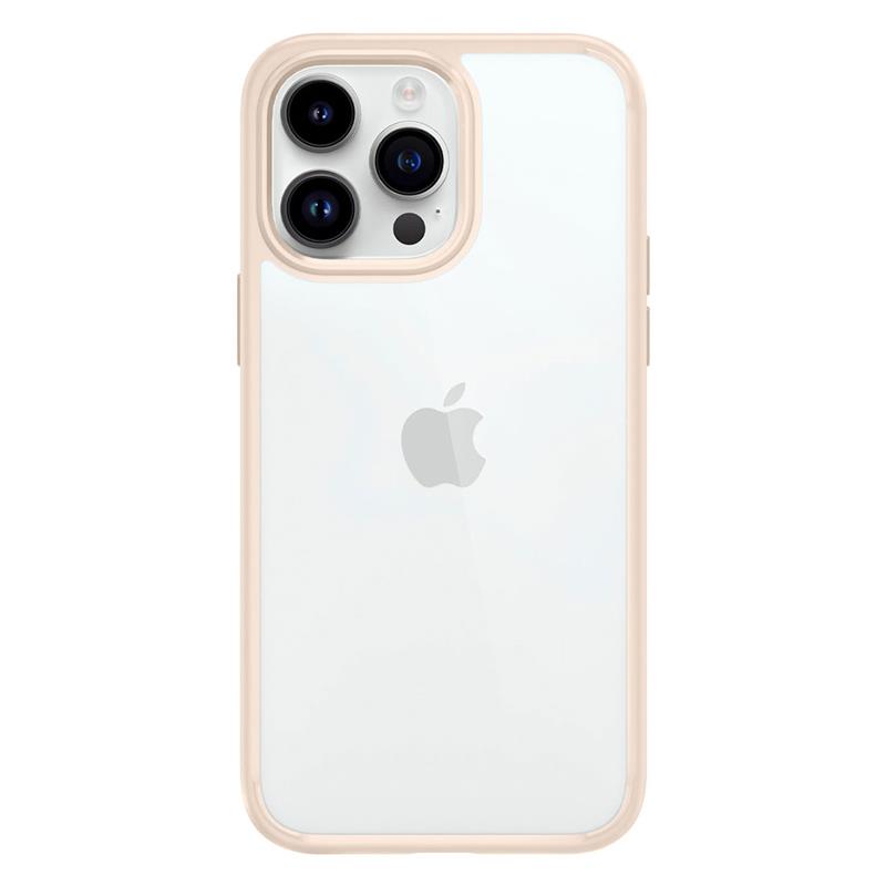 Spigen kryt Ultra Hybrid pre iPhone 14 Pro Max - Sand Beige