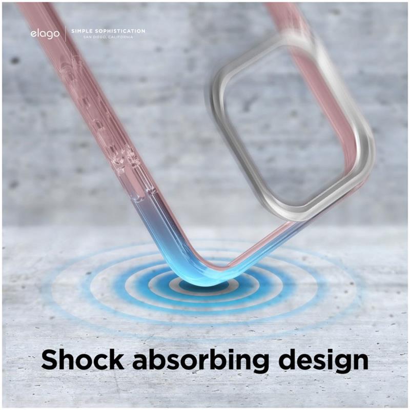 Elago kryt Hybrid Case pre iPhone 13 mini - Lovely Pink