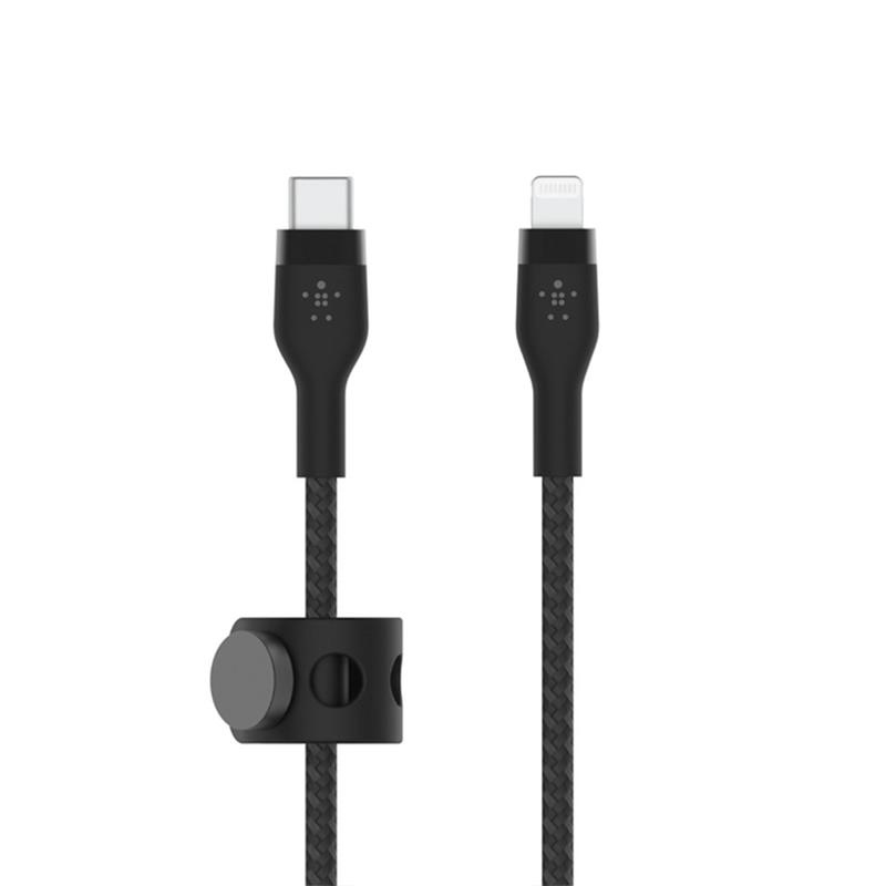 Belkin kábel Boost Charge Pro Flex USB-C to Lightning 2m - Black