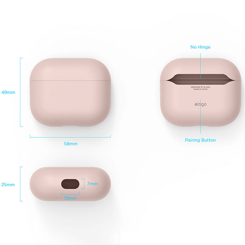Elago Airpods 3 Hybrid Case - Lovely Pink