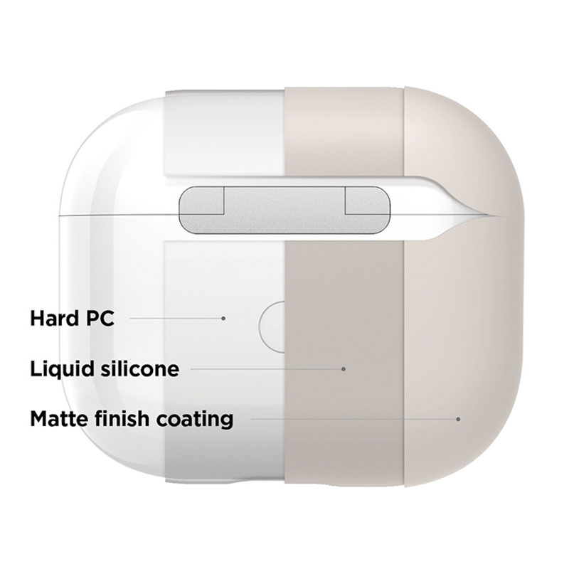 Elago Airpods 3 Hybrid Case - Stone
