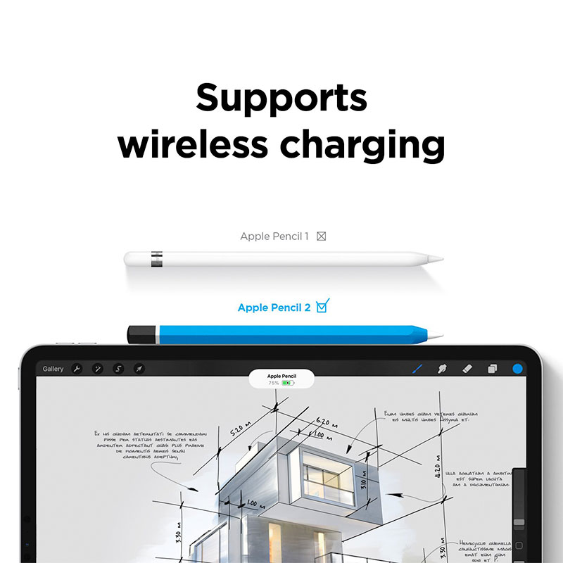 Elago kryt Classic Pencil Case pre Apple Pencil 2nd Gen & Pencil Pro - Blue