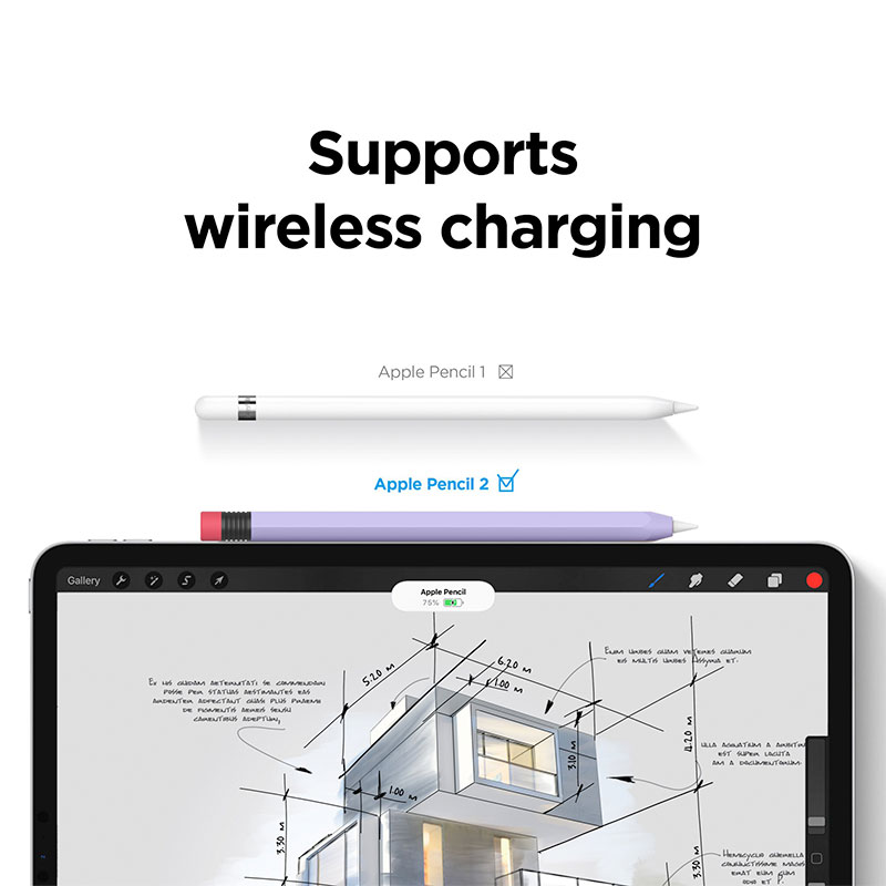 Elago kryt Classic Pencil Case pre Apple Pencil 2nd Gen & Pencil Pro - Lavender