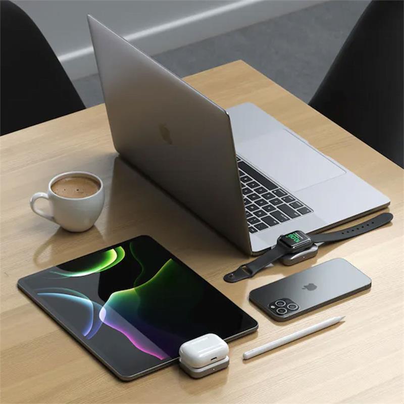 Satechi USB-C 2 in 1 Wireless Charging Dock pre Apple AirPods/Apple Watch