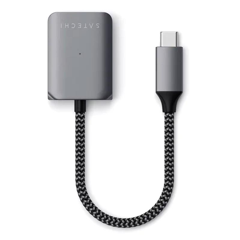 Satechi USB-C PD Audio Adapter - Space Gray Aluminium