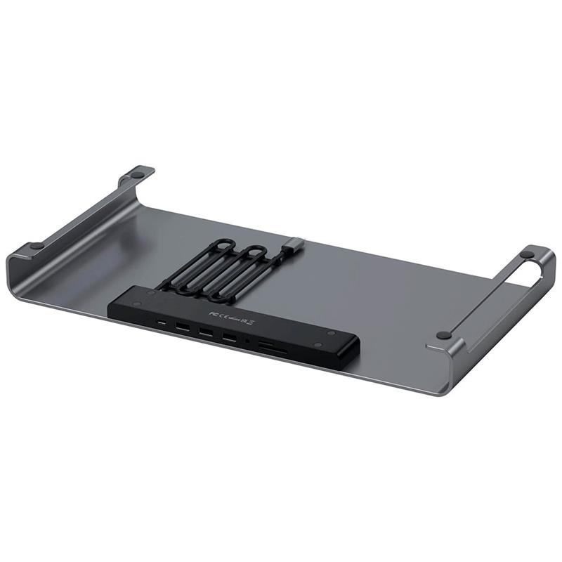 Satechi stojan USB-C Monitor Stand Hub XL - Space Gray