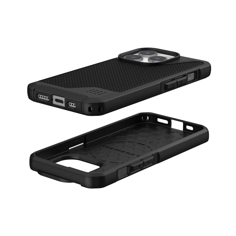 UAG kryt Metropolis LT MagSafe pro iPhone 15 Pro - Kevlar Black