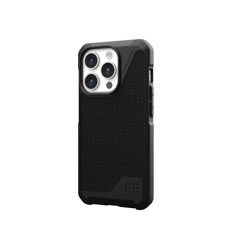 UAG kryt Metropolis LT MagSafe pro iPhone 15 Pro - Kevlar Black