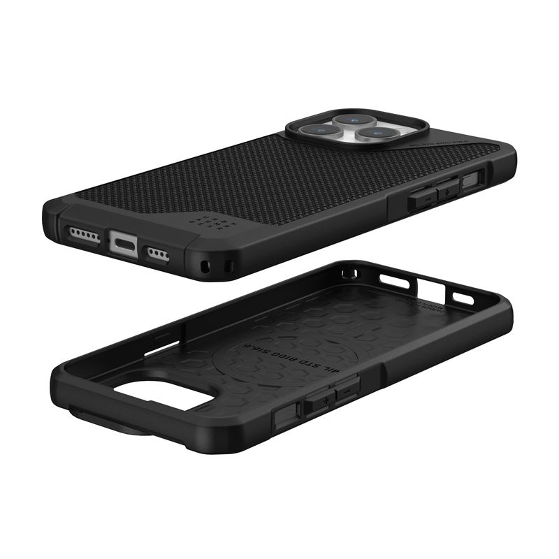 UAG kryt Metropolis LT MagSafe pro iPhone 15 Pro Max - Kevlar Black