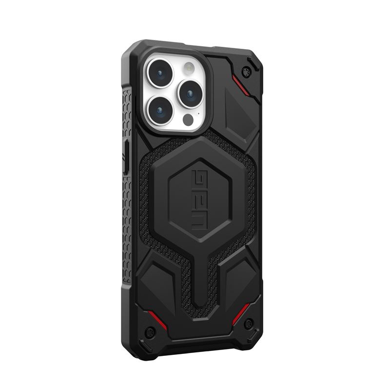UAG kryt Monarch Pro MagSafe pro iPhone 15 Pro Max - Kevlar Black