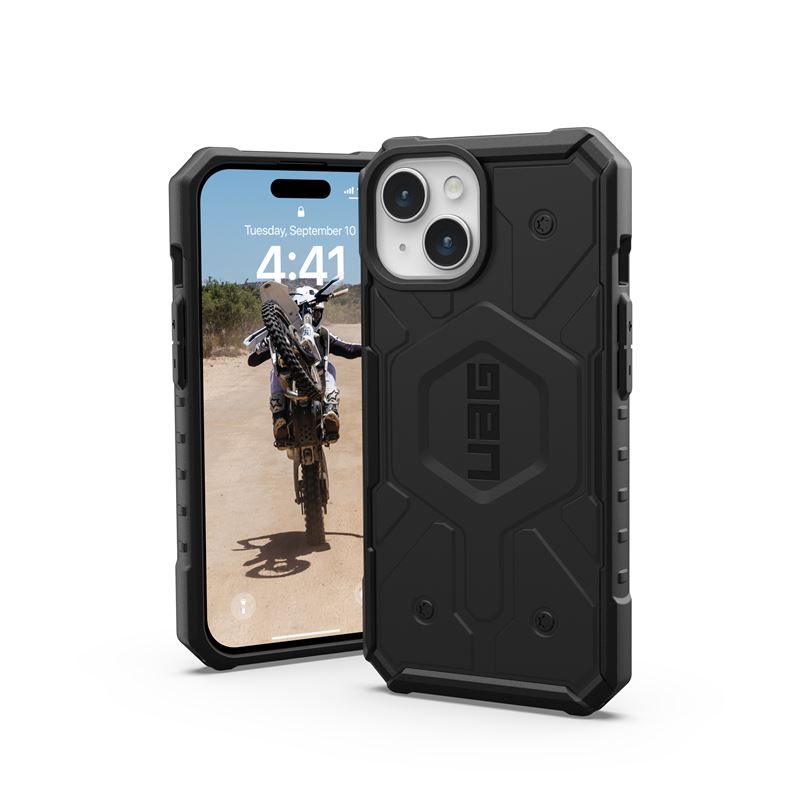 UAG kryt Pathfinder MagSafe pro iPhone 15 - Black