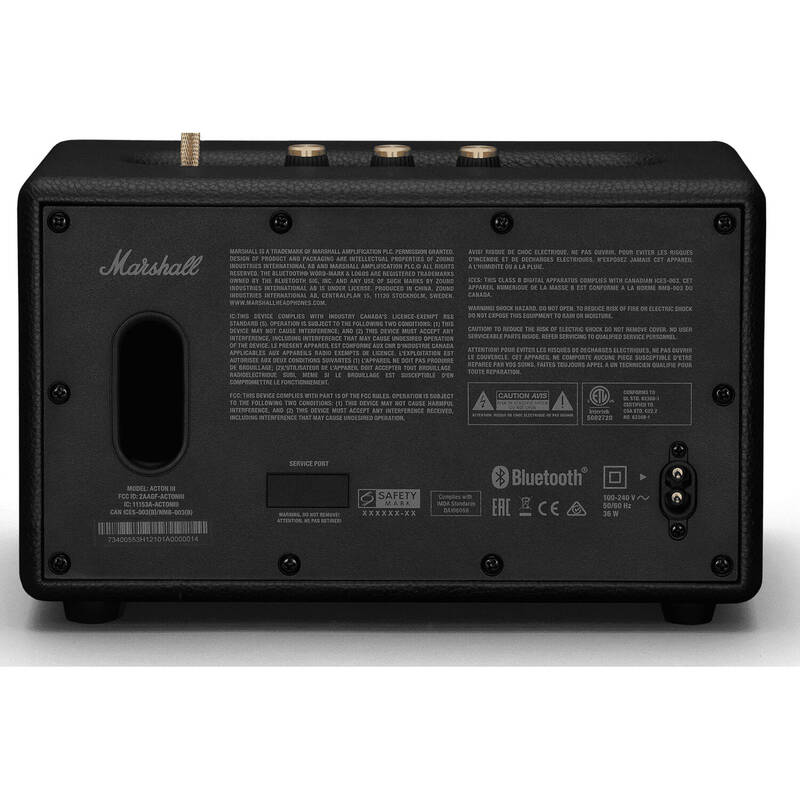 Marshall Acton III BT Black reproduktor