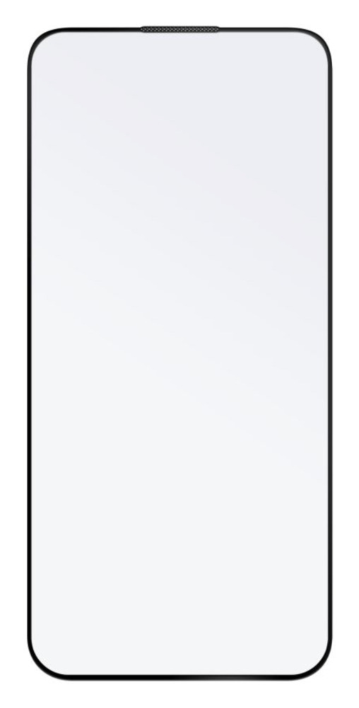 FIXED Ochranné tvrzené sklo Full-Cover pro Apple iPhone 15 Plus, lepení přes celý displej, černé
