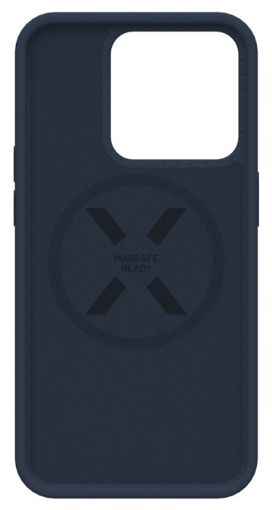 FIXED kryt MagFlow s podporou MagSafe pro Apple iPhone 15 Plus, modrý