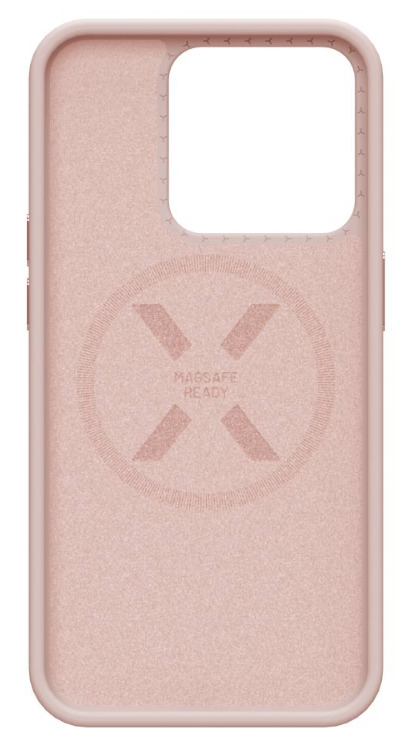 FIXED kryt MagFlow s podporou MagSafe pro Apple iPhone 15 Plus, růžový
