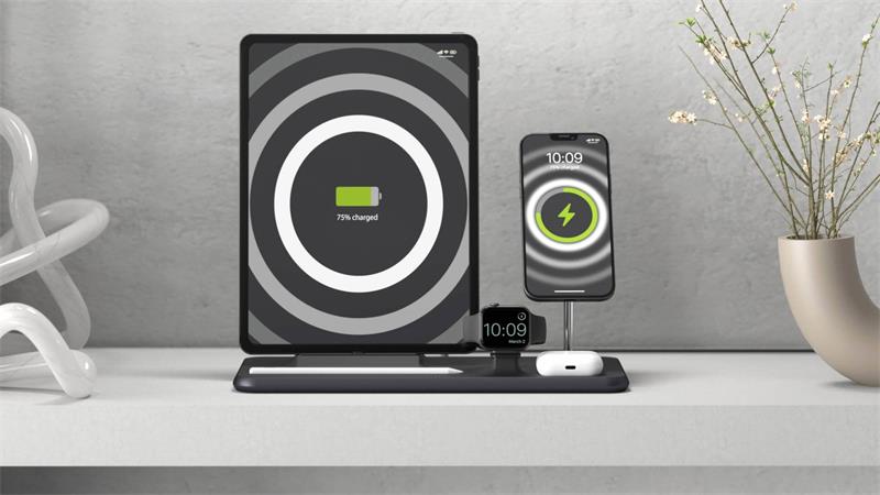 ZENS 4-in-1 iPad + MagSafe wireless charger *Rozbalený*