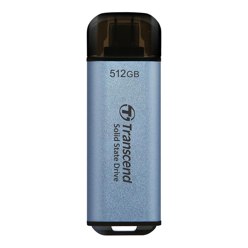 Transcend SSD 512GB ESD300 USB 3.2 Gen 2x1 - Sky Blue