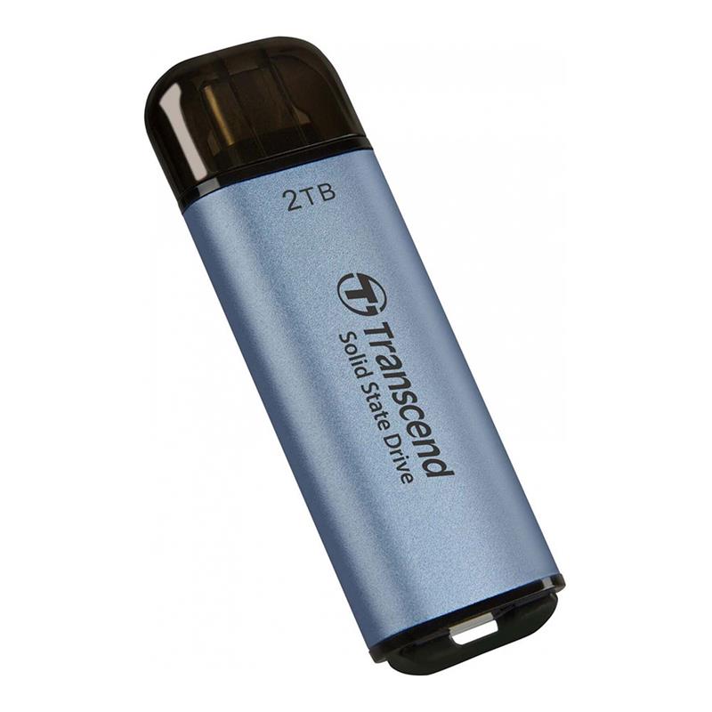 Transcend SSD 2TB ESD300 USB 3.2 Gen 2x1 - Sky Blue